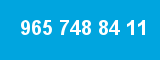965 748 84 11 965 748 84 11